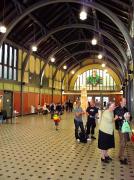 Travemunde Strand station concourse, July 2009.<br><br>[John Steven /07/2009]