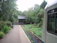 Originally a through station, which only opened in 1911, Coryton became a suburban branch terminus as early as 1931. A Pacer faces the buffers and old overbridge before returning to Cardiff and going on to Radyr via the <I>City Line</I>. Radyr is only a mile away by road but around thirteen miles (and eleven intermediate stations) via the city by train.<br><br>[Mark Bartlett 18/09/2009]