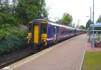 A 6-car DMU bound for Glasgow Queen Street calls at Helensburgh Upper on 20 September 2009.<br><br>[Colin Miller 20/09/2009]