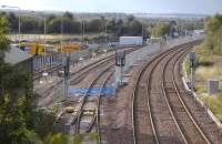 Bathgate east end on 4 October 2009.<br><br>[Bill Roberton 04/10/2009]