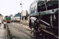 'A motional view' at Toddington in December 2007. It's a diesel gala, so steam is sidelined as the 20's (and others) take over.<br><br>[Ken Strachan 27/12/2007]