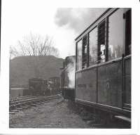 No excuses needed for this shot. I was strangely composed for a 10-year-old as our train left the station without us.<br><br>[Ken Strachan /07/1969]