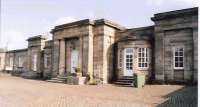 A very grand station for a town which has hit hard times. Currently in use as offices, this station could see passenger trains again - they've only been talking about it for some 30 years...<br><br>[Ken Strachan 18/06/2005]