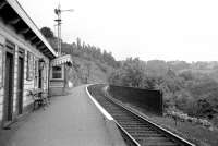 Midford on the Somerset and Dorset Railway in 1962. This view looks towards Bath. [See image 35581]<br><br>[John Thorn //1962]