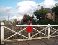 The halt at Fiskerton also serves nearby Southwell and there is a small car park. In this view towards Newark the nearby station of Rolleston can also just be seen as they are very close to each other.  <br><br>[Mark Bartlett 23/10/2009]