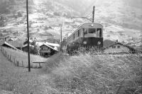 A WAB train descends a 1 in 4 gradient at Grindelwald in July 1962.<br><br>[Colin Miller /07/1962]