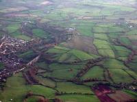 Taken on 17 November 1999 looking south from an aircraft landing at Bristol Airport, this is Pensford Viaduct on the erstwhile Bristol - Radstock - Frome route.<br><br>[John Thorn 17/11/1999]