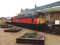 47704 at Whitby station in July 1993 after working in on a special.<br><br>[David Pesterfield /07/1993]