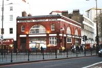 Mornington Crescent station on the Northern Line, Friday 13 February 2009<br><br>[Andrew Wilson 13/02/2009]