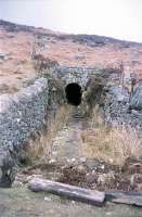 This is the lower portal of the tunnel. The upper portal was blocked for Tanygrisiau Reservoir. Photographed in May 1970. [See image 26161]<br><br>[John Thorn /05/1970]
