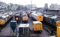 Tractor country: when I photographed this stabling point in 1988, it was inconceivable that it would be closed and lifted. But better safe than sorry...<br><br>[Ken Strachan //1988]