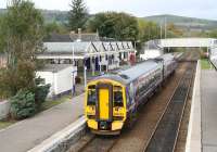 The 1101 ex-Inverness stands at Dingwall on 1 October 2009.  <br><br>[John Furnevel 01/10/2009]