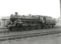 Standard class 5 4-6-0 no 73007 at Perth MPD circa 1961.<br><br>[Ken Browne //1961]