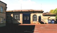 The former station at Gilesgate is now a hotel. Funnily enough, Travelodge only decided to keep one pair of doors on the goods shed, which closed to trains in November 1966, 110 years after the last passenger trains. The building on the left is clearly newer.<br><br>[Ken Strachan 11/05/2009]