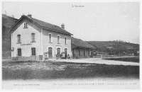 Le Peyrat-Labastide station as it was on the former Mirepoix - Lavalenet branch line.<br><br>[Alistair MacKenzie 05/10/2009]