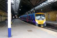 A First TransPennnine 185 unit stabled at Scarborough on 3 October during engineering works. <br><br>[Colin Miller 03/10/2009]