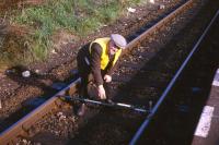 'How far apart are these supposed to be?' Tain PW Inspector at Fearn Station, summer 1974.<br>
<br><br>[David Spaven //1974]