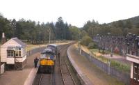 A short Speyside freight pauses at Carron in the summer of 1966.  <br><br>[Frank Spaven Collection (Courtesy David Spaven) //1966]