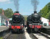 Twins at Grosmont - May 2004.<br><br>[Colin Miller /05/2004]