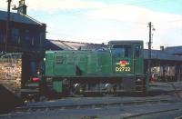 NBL diesel hydraulic locomotive D2722 photographed on St Margarets shed on 2 May 1959.<br><br>[A Snapper (Courtesy Bruce McCartney) 02/05/1959]