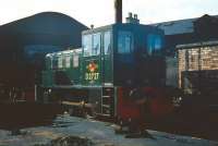Early NBL diesel-hydraulic shunter no D2727 stands at St Margarets in May 1959, one of a number of the class to be delivered new to the depot around that time.<br><br>[A Snapper (Courtesy Bruce McCartney) 02/05/1959]