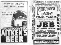 Cover of Murray's ABC Timetable for Glasgow and the West of Scotland covering the period 3rd - 30th April 1961, price 8d.<br><br>[Colin Miller 03/04/1961]