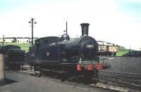 N15 0-6-2T no 69197 on Eastfield shed in May 1959.<br><br>[A Snapper (Courtesy Bruce McCartney) 23/05/1959]