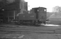 Southern class B4 0-4-0T no 30089 at Guildford MPD (70C) around 1960. The locomotive spent most of its time acting as shed pilot here between 1959 and withdrawal in early 1963. Guildford shed closed in mid 1967 and was demolished soon afterwards to make way for a car park.<br><br>[K A Gray //]