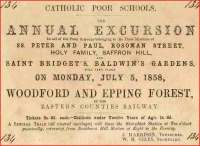 Contrary to popular rumour, 1858 was a bit before my time. This is one of our smaller family heirlooms, which my mother gave me a few years before she passed away. It was first copied to Gary Thornton's railtour website, which has an even older charter train ticket.<br><br>[Ken Strachan 05/07/1858]