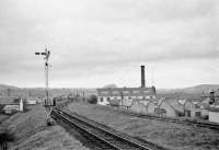 Darvel Station looking towards Strathaven in 1963<br><br>[John Robin 23/05/1963]