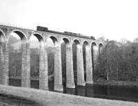 The Greenlaw goods heading back towards St Boswells, photographed during the Easter holiday in 1965.<br><br>[Bruce McCartney //1965]