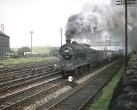 J37 0-6-0 no 64590 passing Saughton Junction on 9 October 1958 with a freight on the E&G line.<br><br>[A Snapper (Courtesy Bruce McCartney) 09/10/1958]