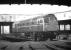 BRCW Type 2 no D5377 on the turntable in the then still relatively new roundhouse at Leicester Midland shed on Saturday 1st November 1969. This locomotive ended its working life as 27030 based at Glasgow's Eastfield shed, from which it was eventually withdrawn in April 1986. Ironically its final resting place was back in Leicester, not far from this location, at Vic Berry's scrapyard, where it was cut up in October 1987.   <br>
<br><br>[Bill Jamieson 01/11/1969]