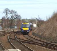 170420 arriving at Cupar with a Dundee - Edinburgh service on 23 March 2010.<br><br>[Brian Forbes 23/03/2010]