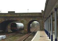 170420 leaves Cupar on 23 March 2010 and heads south on a Dundee - Edinburgh working.<br><br>[Brian Forbes 23/03/2010]