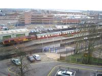 67003 awaits departure from Watford Junction with the 'Coast to Coast' railtour from London Euston to Cleethorpes and Blackpool on 6th March 2010.<br><br>[Michael Gibb 06/03/2010]