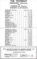 <I>Those were the days - through trains from Newcastleton to London ...and a 4-course dinner for 78p!</I> Page 56 of the British Railways 'Passenger Services Scotland' timetable for 9th September 1963 to 14th June 1964.<br><br>[David Spaven 21/07/2006]