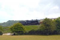 Former SDJR 7F 2-8-0 no 88 at Toddington, ex-Winchcombe, on 3 June 2007.<br>
<br><br>[Peter Todd 03/06/2007]