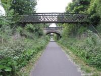 Eskbank Station looking north towards Glenesk Junction in May 2008.�<br>
<br><br>[Mark Poustie /05/2008]