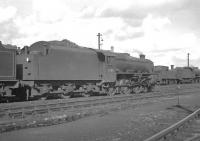 Black 5 no 45103 stands in the yard at Canal shed in 1963<br><br>[K A Gray //1963]