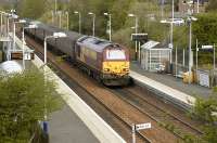 67021 arriving at Rosyth with the evening Edinburgh - Cardenden train on 3 May 2010.<br>
<br><br>[Bill Roberton 03/05/2010]