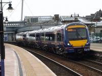 Glasgow to Dunblane leaving Stirling.<br><br>[Brian Forbes 13/05/2010]