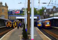 Busy haymarket Station during the rush hour.<br><br>[Brian Forbes 13/05/2010]