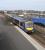 On 14 April 170 416 pulls into Leuchars with one of the hourly Dundee to Edinburgh semi-fast services. These trains are a fairly recent addition to the hourly Aberdeen services and have doubled the number of daytime services here, as well as doubling the work (or at least the lever-pulling) of the signalman in the box in the background. <br>
<br><br>[David Panton 14/04/2010]
