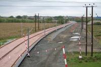 Progress looking toward Armadale from Boghead Junction on 19 May 2010<br><br>[James Young 19/05/2010]