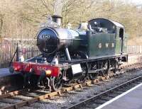 5542 stands at Cheddleton on the Churnet Valley Railway on 6 February 2010.<br><br>[Craig McEvoy 06/02/2010]