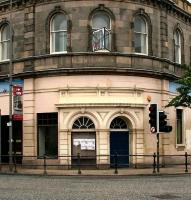 Detail - Leith Central, junction of Duke Street and Leith Walk, June 2010.<br><br>[John Furnevel 06/06/2010]