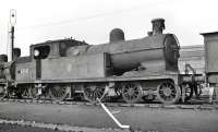 Class C13 4-4-2T no 67417 stands on the withdrawn line at Gorton Works, Manchester, in January 1960.<br><br>[K A Gray /01/1960]