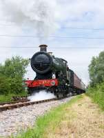 3717 en routeto Mouldon Hill on the newly extended line of the Swindon & Cricklade Railway during a gala day on 12 June 2010.<br>
<br><br>[Peter Todd 12/06/2010]