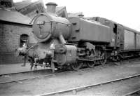 Hawksworth 0-6-0PT 1506 on shed at 86B Newport (Pill) on 27 June 1959.<br><br>[Robin Barbour Collection (Courtesy Bruce McCartney) 27/06/1959]